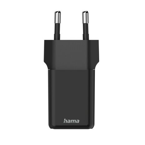 Hama Snellader USB-C PD/QC/GaN Super-Mini-Charger 45 W Zwart