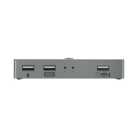 Hama KVM-switch 4-poorten 3x USB-A 1x HDMI™ Incl. Kabel