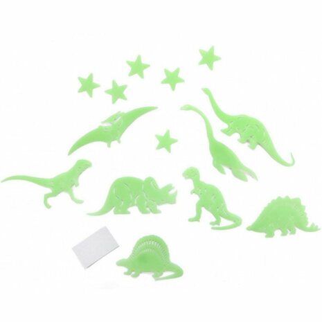 Toi-Toys World of Dinosaurs Glow In The Dark Dinos