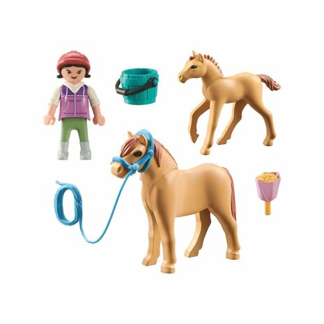 Playmobil 71498 Horses of Waterfall Kind met Pony