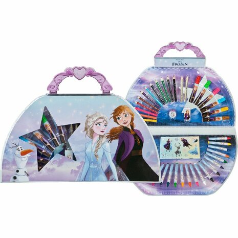 Disney Frozen Kleurkoffer 51-delig