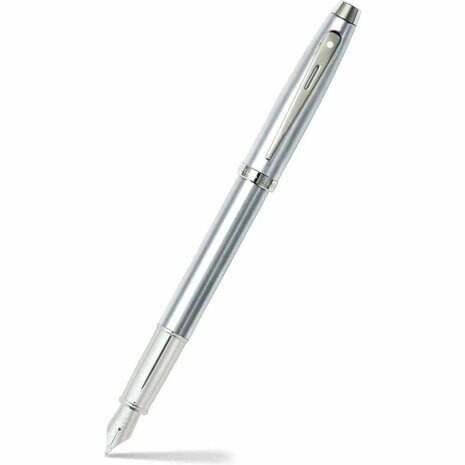 Sheaffer SF-E0930643 Vulpen 100 F Brushed Chrome Nickel Plated