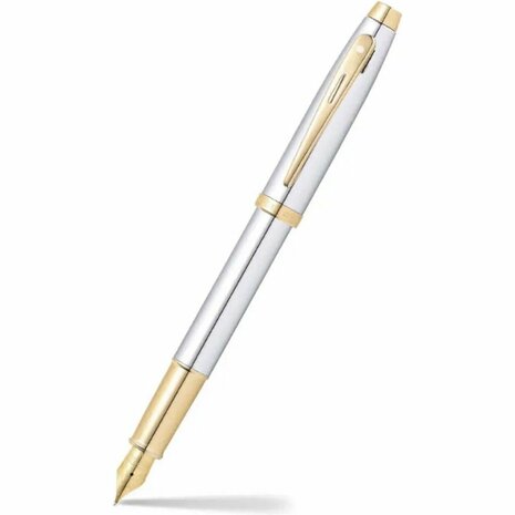 Sheaffer SF-E0934053 Vulpen 100 M Bright Chrome Gold Tone