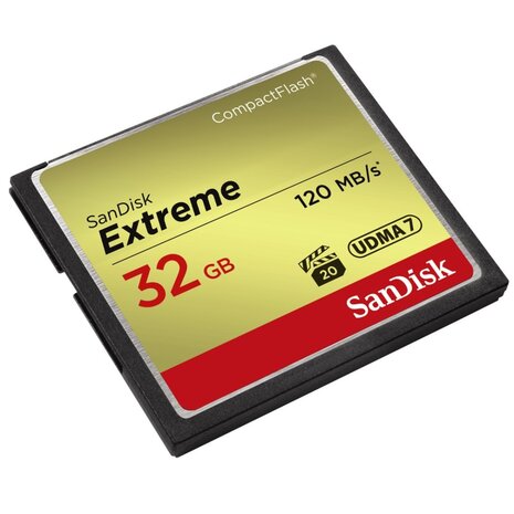 Sandisk CF Extreme 32GB 120MB/s Read 85MB/s Write