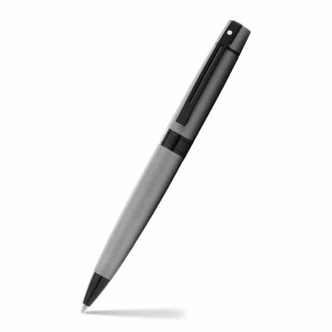 Sheaffer SF-E2934551 Balpen 300 M Matte Grey Lacquer Polished Black