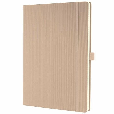 Sigel SI-CO640 Notitieboek Conceptum A4 194 Pagina's Ruit Hardcover Beige