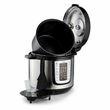 Tefal CY505E All-in-One Slowcooker 6L RVS/Zwart