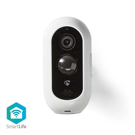 Nedis WIFICBO30WT Smartlife Camera Voor Buiten Wi-fi 1920x1080 Ip65  Met Bewegingssensor Nachtzicht