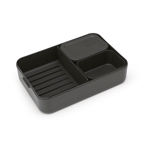 Brabantia Make & Take Bento Lunchbox L Donkergrijs