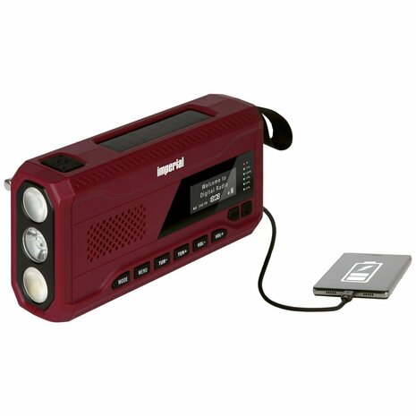 Imperial DABMAN OR 2 Noodradio Rood