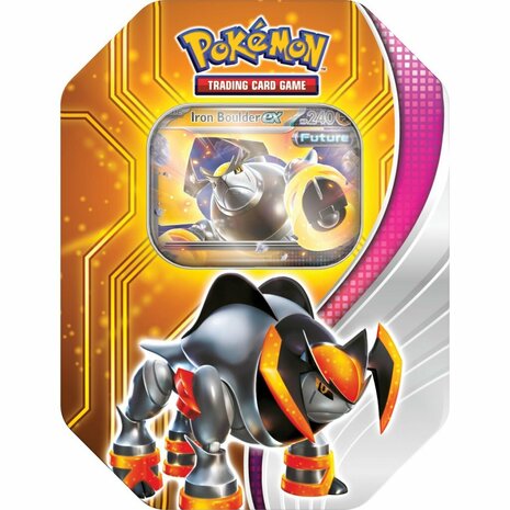 Pokémon Iron Boulder EX Tin Assorti