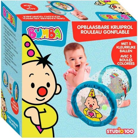 Bumba Opblaas Kruiprol Confetti 44x25 cm