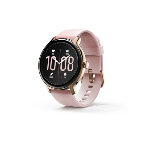 Hama Smartwatch Fit Watch 4910 Waterdicht Hartslag Zuurstofgeh. Bloed Rosé