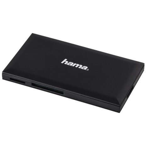 Hama USB-3.0-multi-kaartlezer SD/microSD/CF/MS Zwart