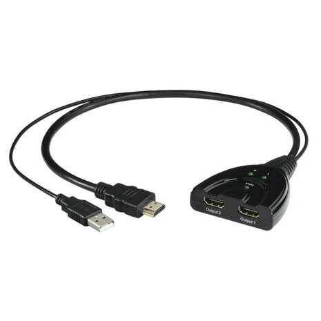 Hama HDMI-verdeler 2-voudig