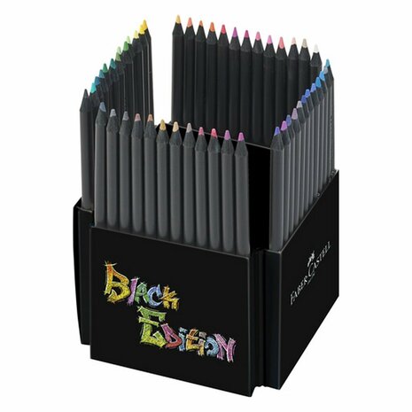 Faber Castell FC-116450 Black Edition Kleurpotloden 50 Stuks