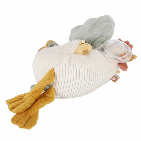 Little Dutch Farm Activiteitenknuffel Kip 25 cm