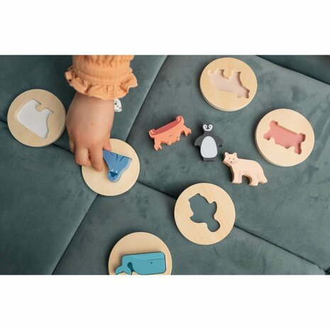 BS Toys Houten Vormenpuzzel