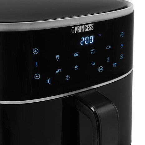 Princess 182244 Digitale Airfryer 6L 1500W Zwart