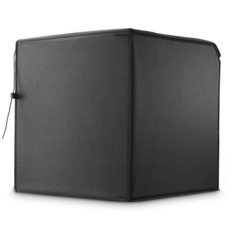 Hama ToGo Opvouwbare Mini Fotostudio + LED-Ringlamp 50x50 cm Zwart/Wit