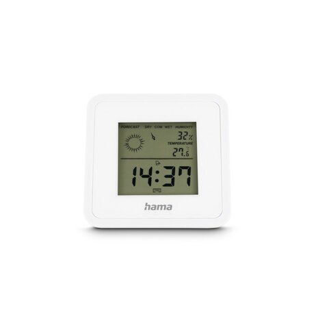 Hama Borneo Digitale Thermometer en Hygrometer voor Binnen Wit