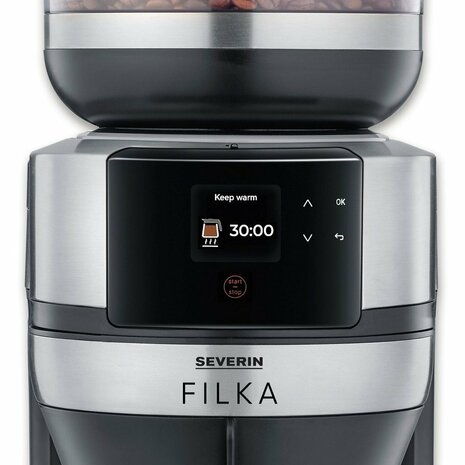 Severin KA4852 Filka Filter Koffiezetapparaat Zwart/RVS