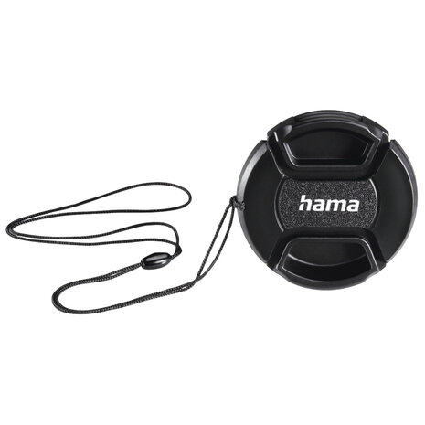 Hama Objectiefdeksel Smart-Snap Met Houder 55 Mm