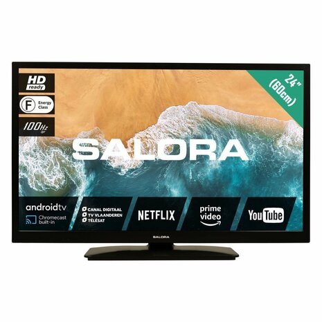 Salora 24MBA300 HD Smart TV 60 cm Zwart