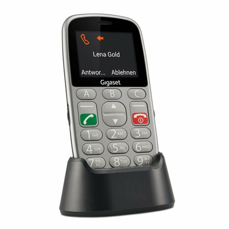 Gigaset GL390 Senioren GSM Grijs