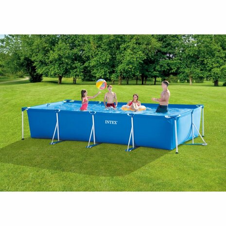 Intex 28274GN Zwembad 450x220x84 cm + Filterpomp Blauw