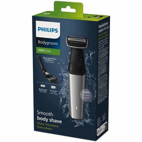 Philips BG5021/15 Bodygroom Zilver/Zwart