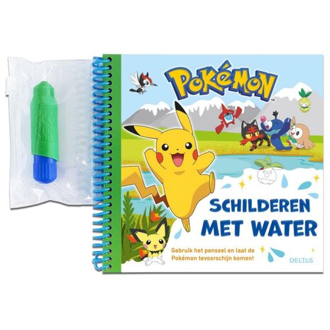 Pokémon Schilderen met Water