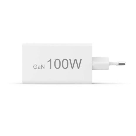 Hama Snellader 100W GaN 2x USB-C PD 1x USB-A QC Wit