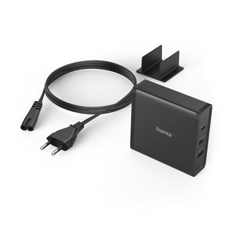 Hama Universeel USB-C-oplaadstation 3 Poorten Power Delivery (PD) 5-20V/65W