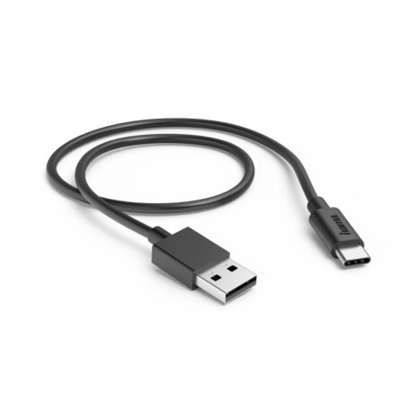 Hama Oplaadkabel USB A - USB C 50 cm Zwart