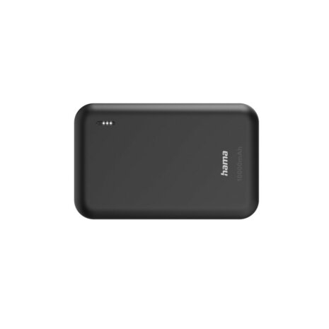 Hama Power Pack Pocket 10 10000mAh Uitgangen: 2x USB-A Antraciet