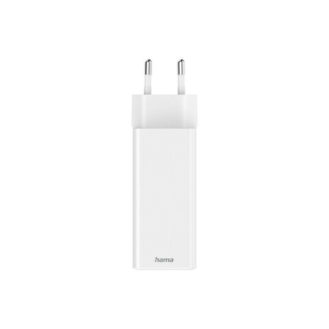 Hama Snellader GaN 2x USB C PD 1x USB A QC 100W Wit