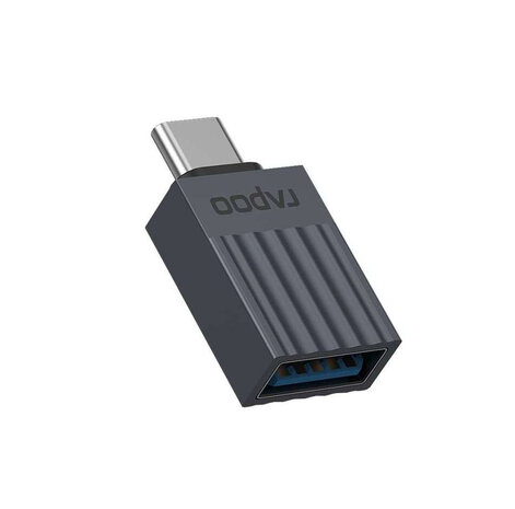 Rapoo USB-C Adapter USB-C Naar USB-A Grijs