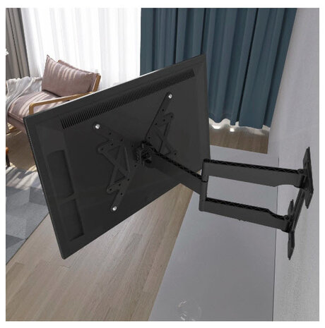 Hama Tv-muurbeugel FULLMOTION 400x400 165 Cm (65) Extra Lange Arm Slim