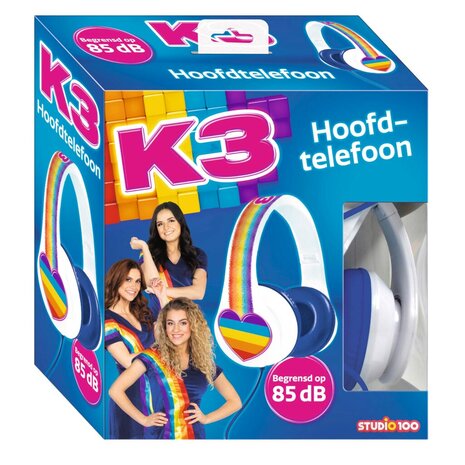 K3 Regenboog Koptelefoon