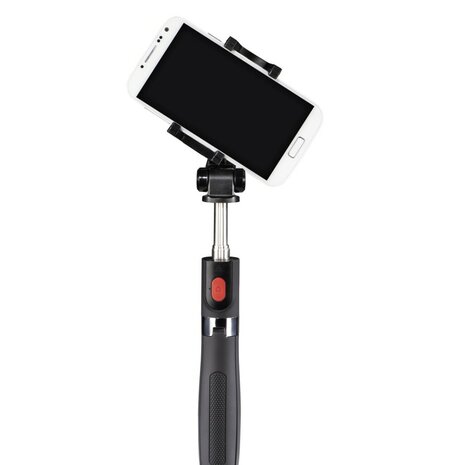 Hama Selfie-stick Funstand 57 Met Bluetooth-ontspanner Zwart