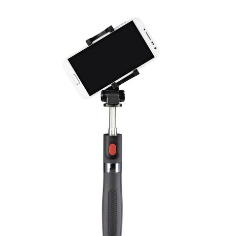 Hama Selfie-stick Funstand 57 Met Bluetooth-ontspanner Zwart