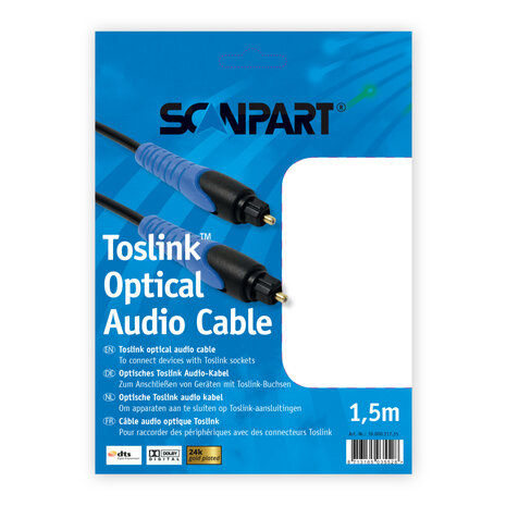 Scanpart Toslink Optical 1,5m