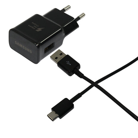 Scanpart Sam.snellade Usb-c 2a Zwart Orig