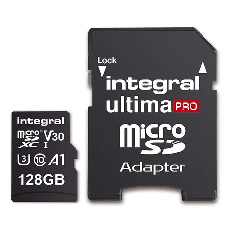 Integral Micro-sdxc V30 100/90mb 128gb