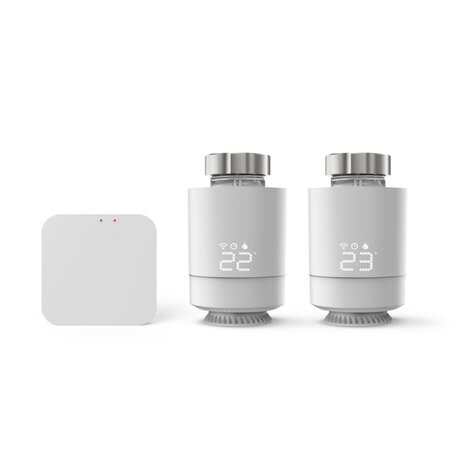 Hama Verwarmingsregeling Wifi 2x Slimme Radiatorthermostaat + Basis