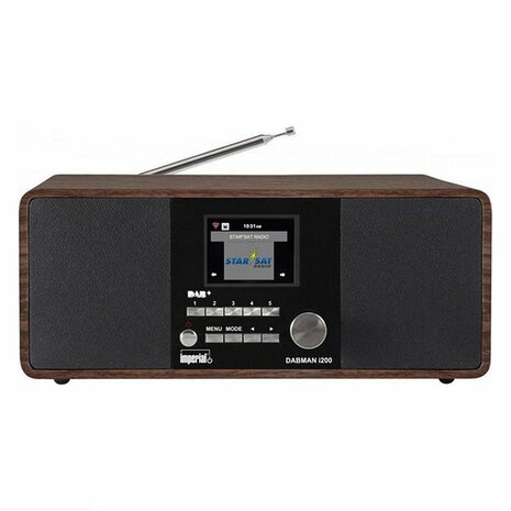 Imperial DABMAN I200 DAB+ Radio Hout/Zwart