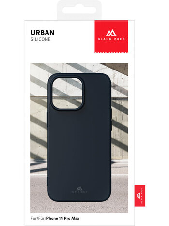 Black Rock Urban Case Cover Voor Apple IPhone 14 Pro Max Nachtblauw