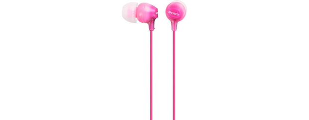 Sony MDR-EX15LPPI In ear oordopjes