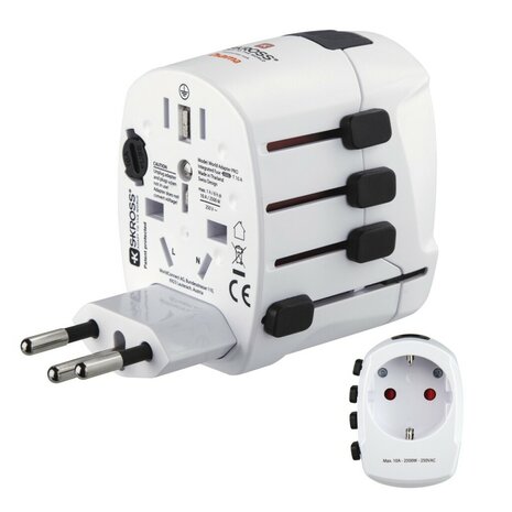 Hama Wereldreisadapter World Travel Pro 3-polig